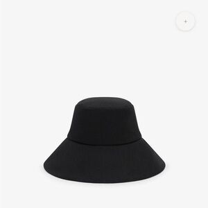 Janessa Leone Black Bucket Hat